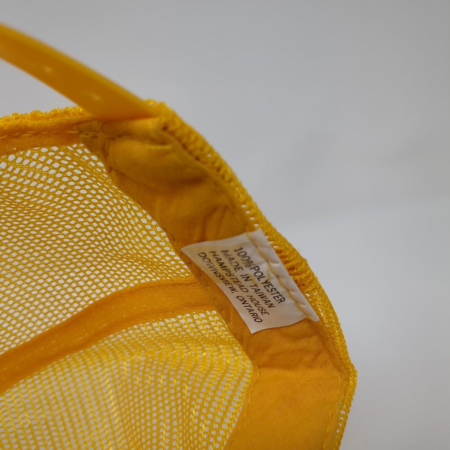 Niagara Falls Snapback Trucker Hat OSFA Orangish-Yellow Mesh Back