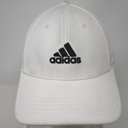 Adidas Baseball Cap White One Size Strapback Hat Climacool Performance Sport