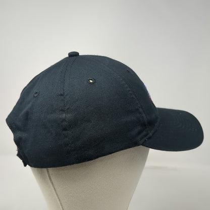 Port & Company Black One Size Baseball Cap Hat Arctic Circle Logo Strapback Blue