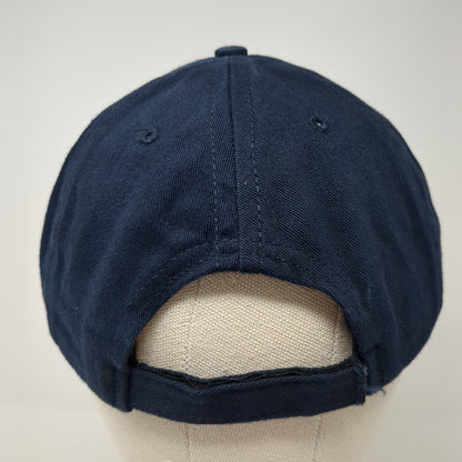 America's Navy Forged By The Sea Strapback Hat Blue One Size Adjustable
