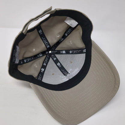 It's Par-tea Time! Strapback Hat Tan One Size Adjustable New Era 9Forty