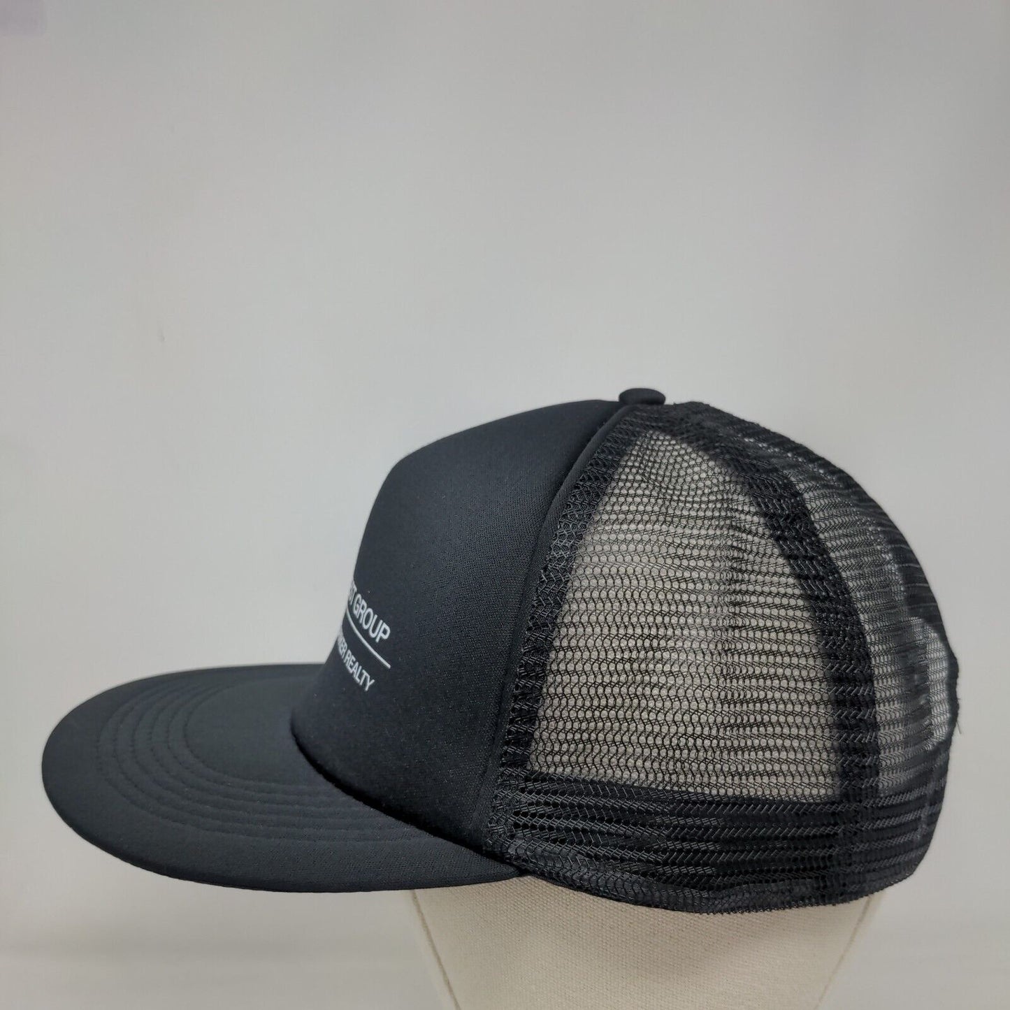The West Group Coldwell Banker Reality Trucker Hat Black OSFM Mesh Back Hit