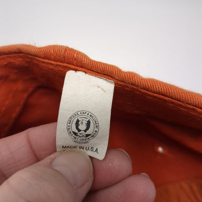Glen Flora 1911 Slideback Baseball Cap Orange OS Adjustable American Needle