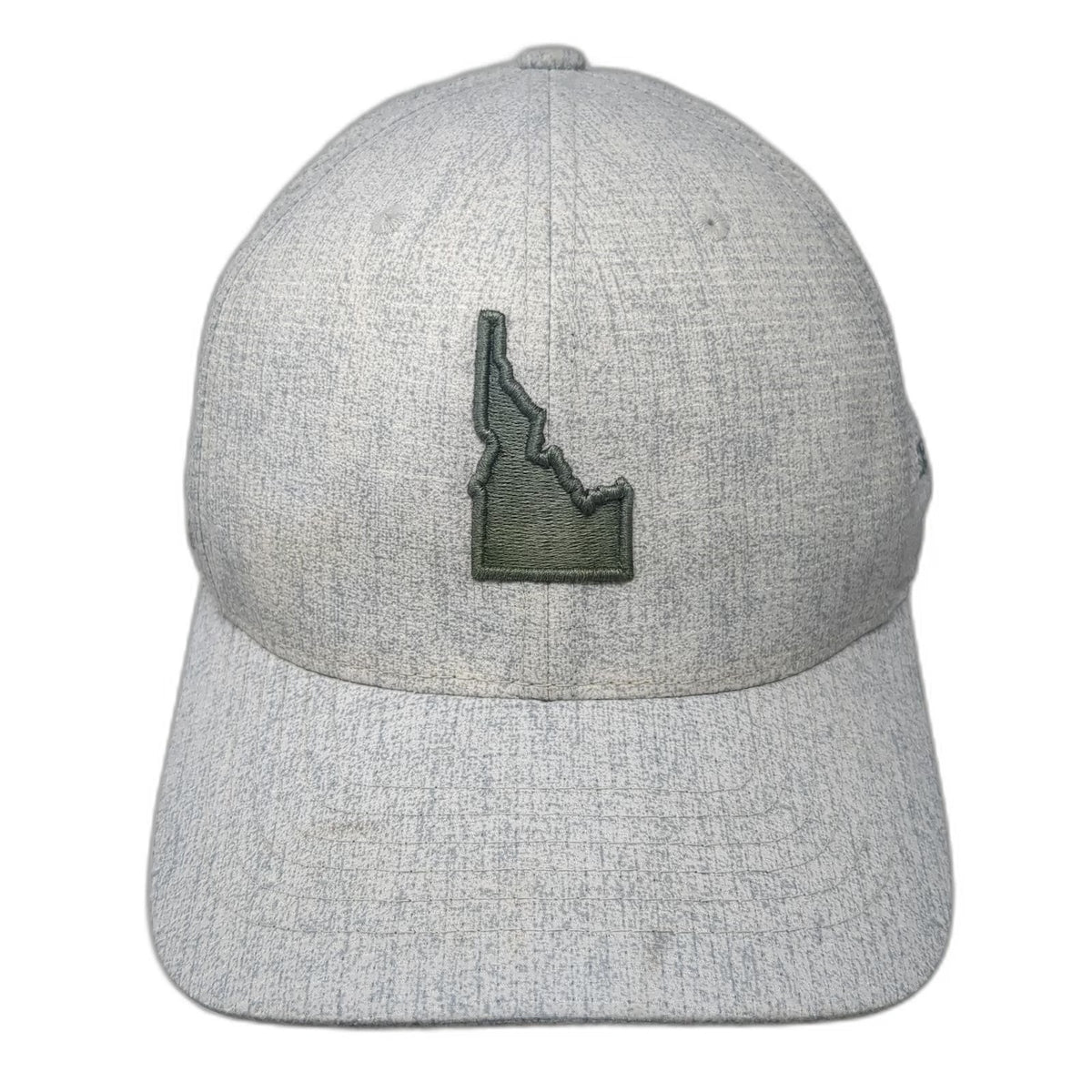 Adidas Snapback Gray Hat One Size Boise Idaho State Map Polyester Golf Cap