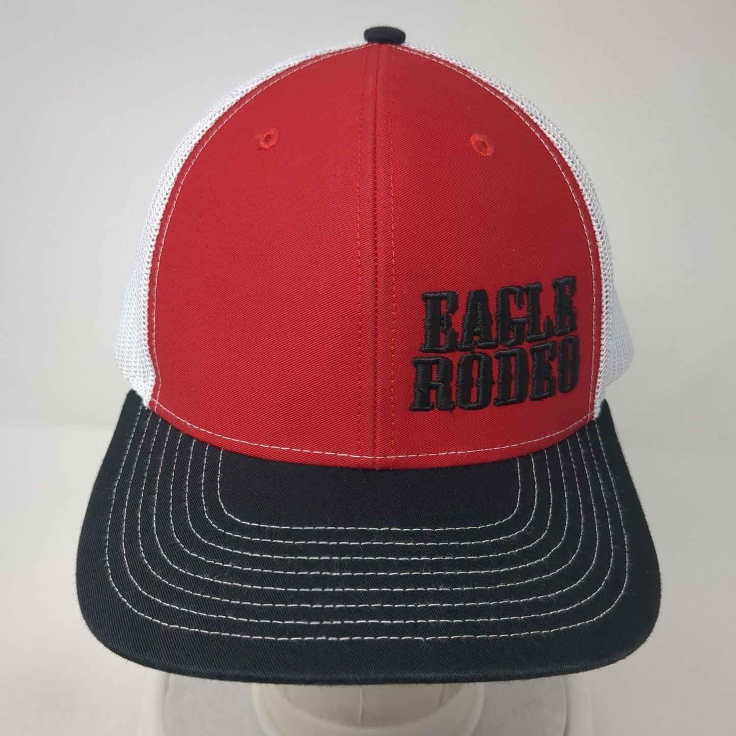 Eagle Rodeo Snapback Trucker Hat Multicolor OS Adjustable Mesh Back Richardson