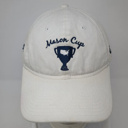 Mason Cup Slideback Hat White One Size Adjustable New Era 9Twenty