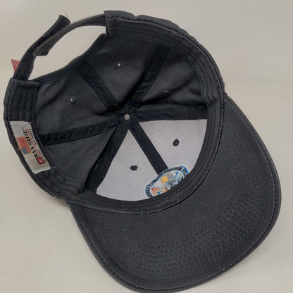 Utility Workers Union Of America AFL-CIO Strapback Hat Blue One Size Bayside