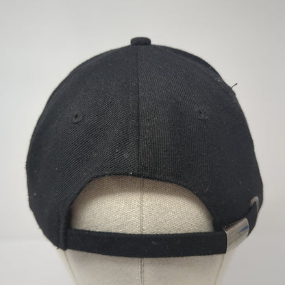 Mustang Slideback Hat Black One Size Adjustable Embroidered Open Road