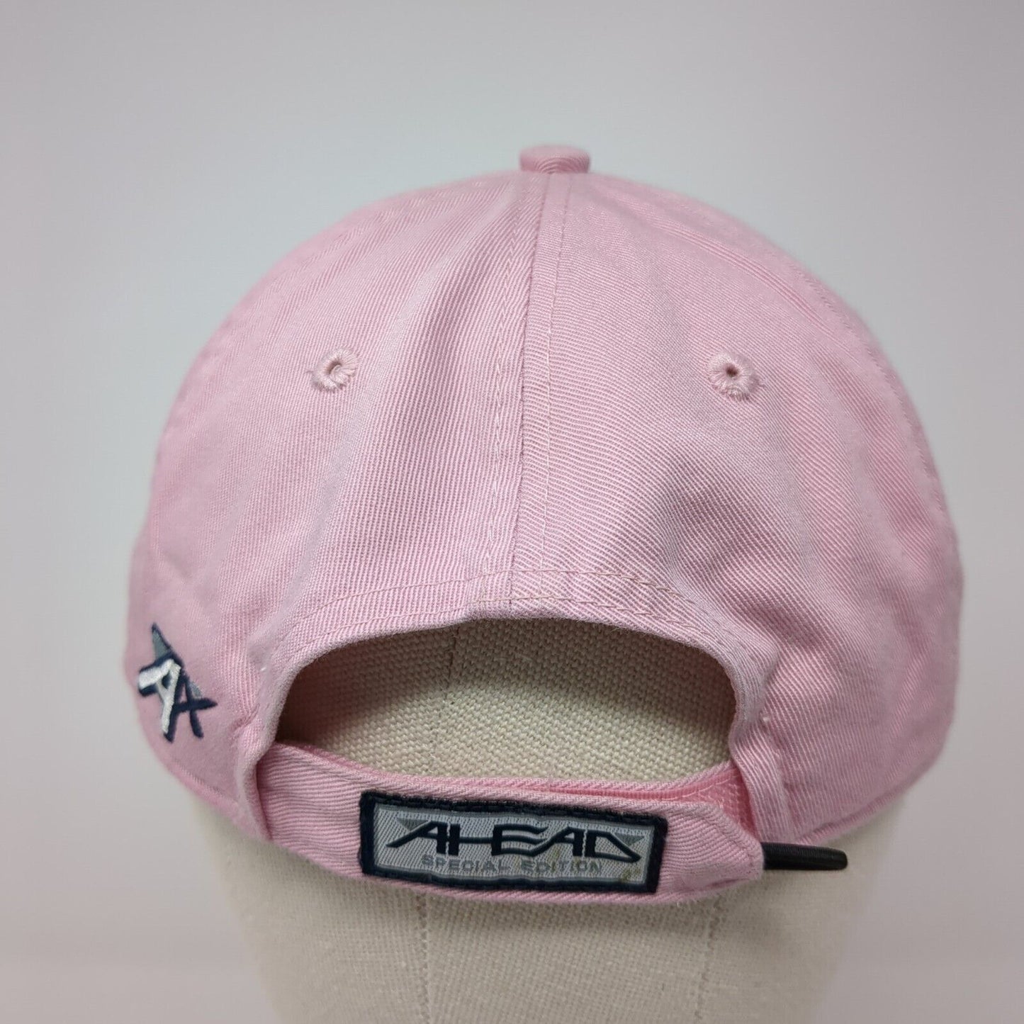 Feb. 1, 2015 Eldorado XLIX Strapback Hat Pink OS Extreme Fit Distressed Ahead
