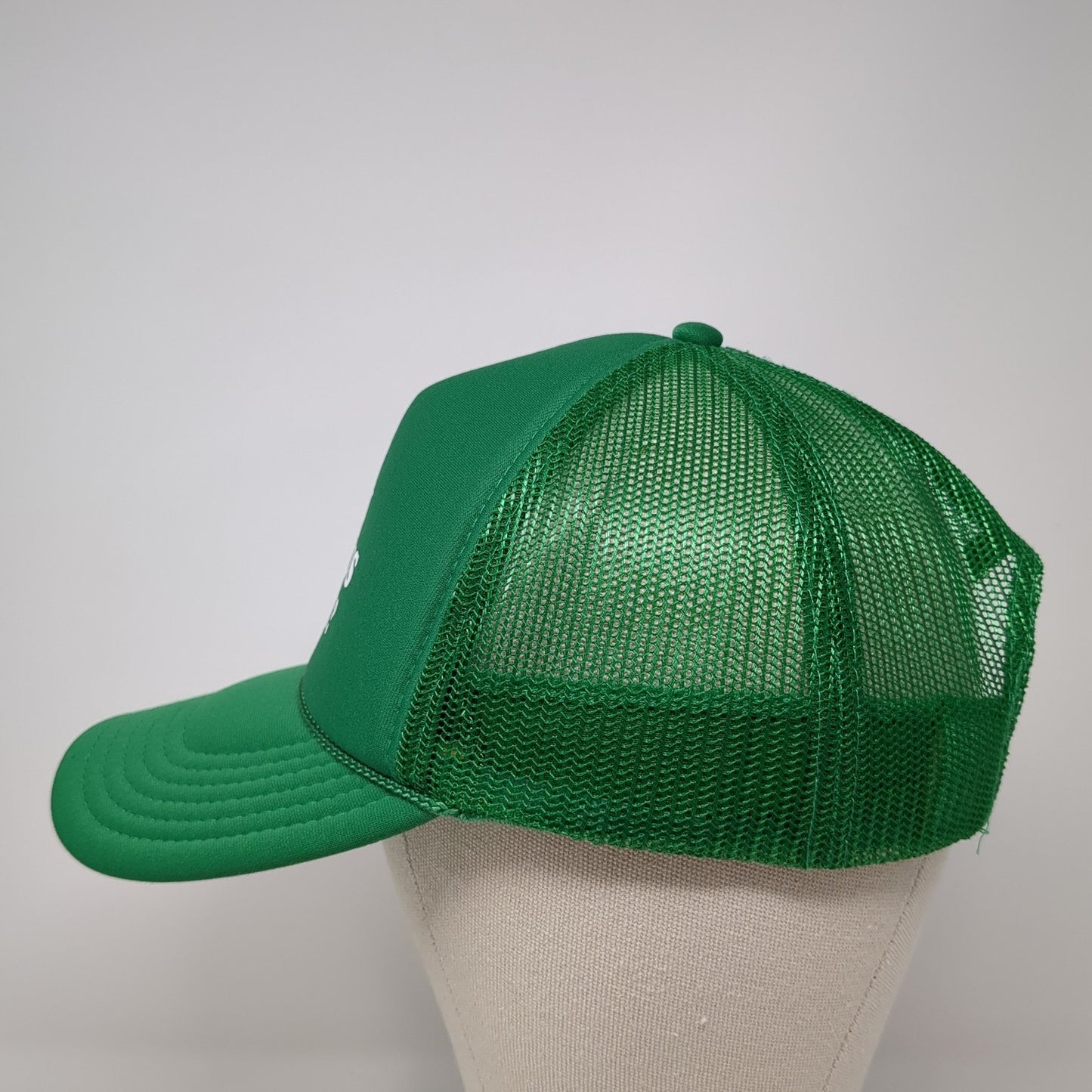 You Serious Clark? Snapback Rope Trucker Hat Green One Size Mesh Back
