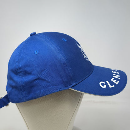 Level 4 Golf Gleneagles Scotland Logo Baseball Cap Blue One Size Slideback Hat