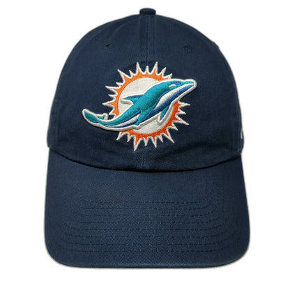 Miami Dolphins NFL '47 Blue One Size Hat Adjustable Cotton Embroidered Slideback
