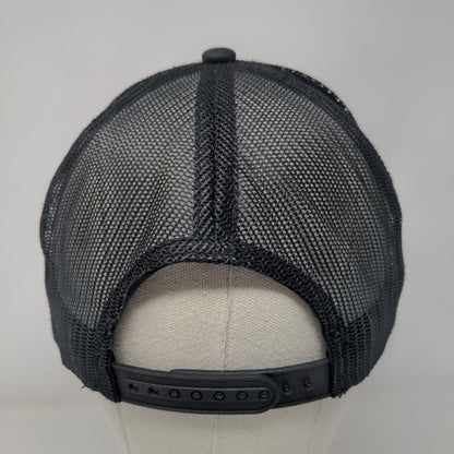 Bass Pro Shops Snapback Mesh Back Trucker Hat Black OSFM Fishing Outdoor