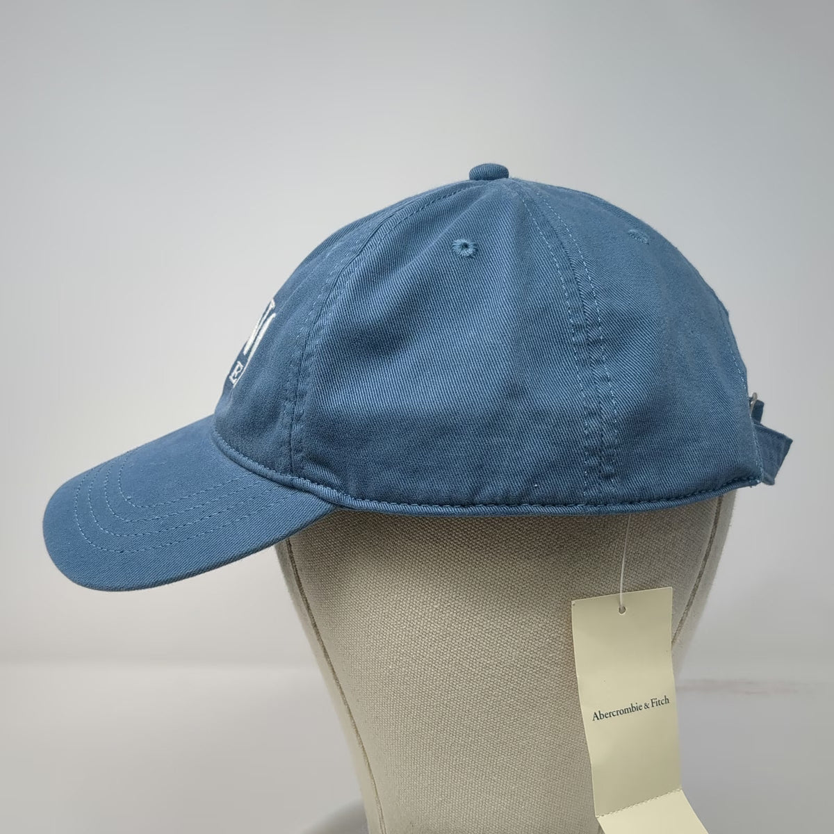 Abercrombie & Fitch Baseball Cap Blue One Size Mykonos Greece Hat Slideback