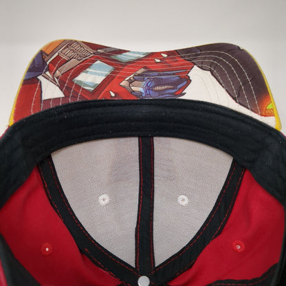 Transformers Autobots Strapback Hat Multicolor OS Adjustable Embroidered Cotton