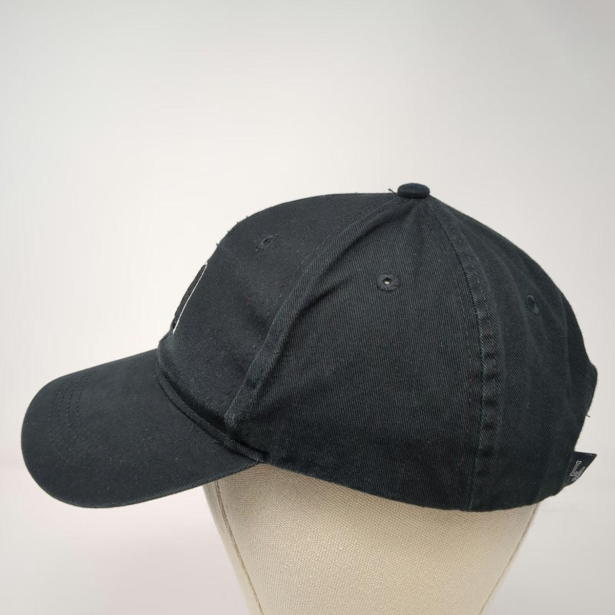 Primark Baseball Cap Black One Size LA California Embroidered Slideback Hat