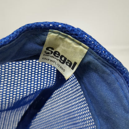 Segal International Trucker Hat Blue Snapback Mesh Rope Insanity Kids Vintage
