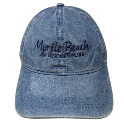 Prairie Mountain Baseball Cap Blue One Size Myrtle Beach South Carolina Hat
