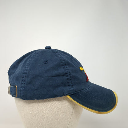 Alaska Stars Slideback Hat Blue One Size Adjustable Embroidered 6 Panel