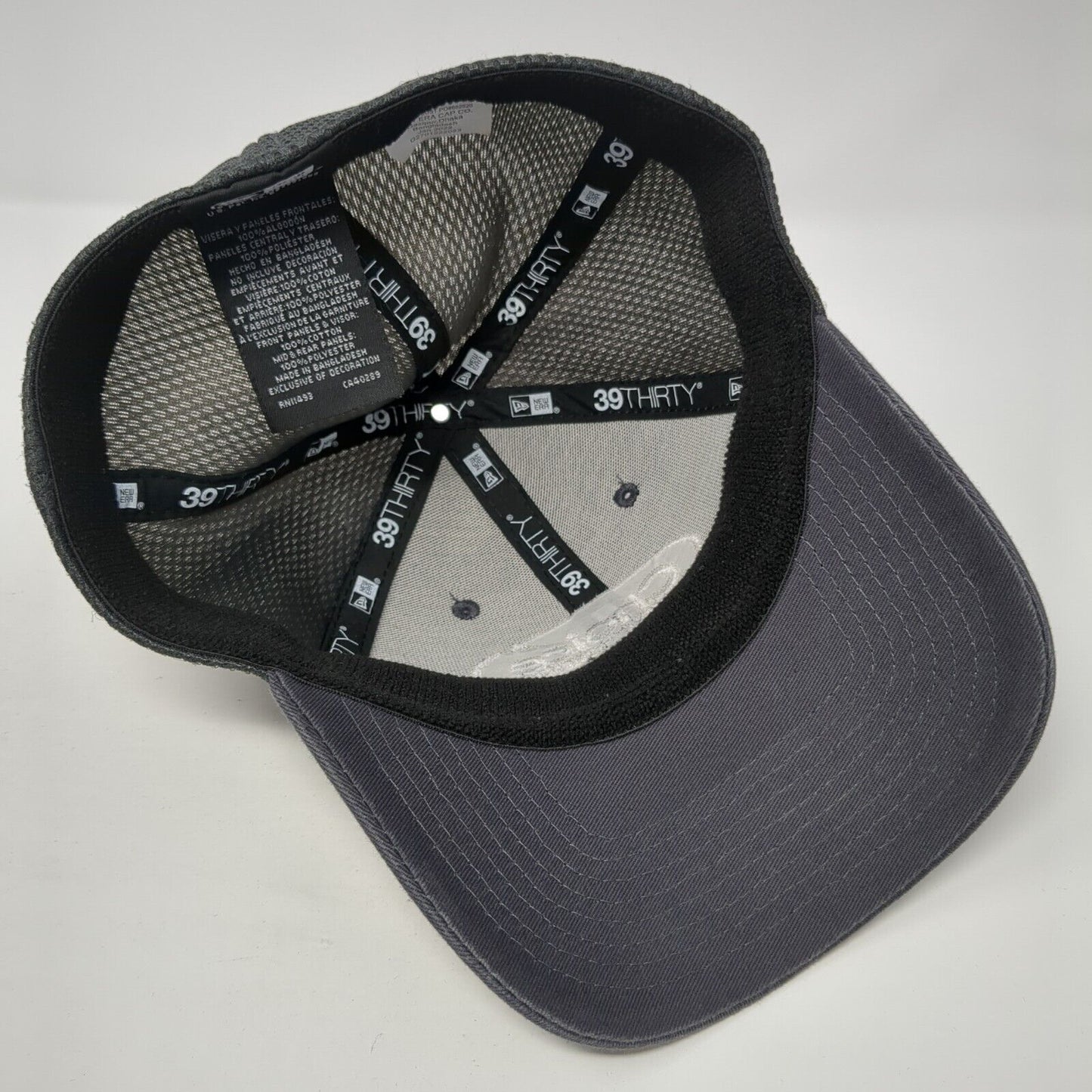 Choice Transportation Fitted Mesh Back Hat Gray S/M New Era Embroidered