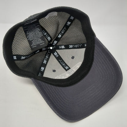 Choice Transportation Fitted Mesh Back Hat Gray S/M New Era Embroidered