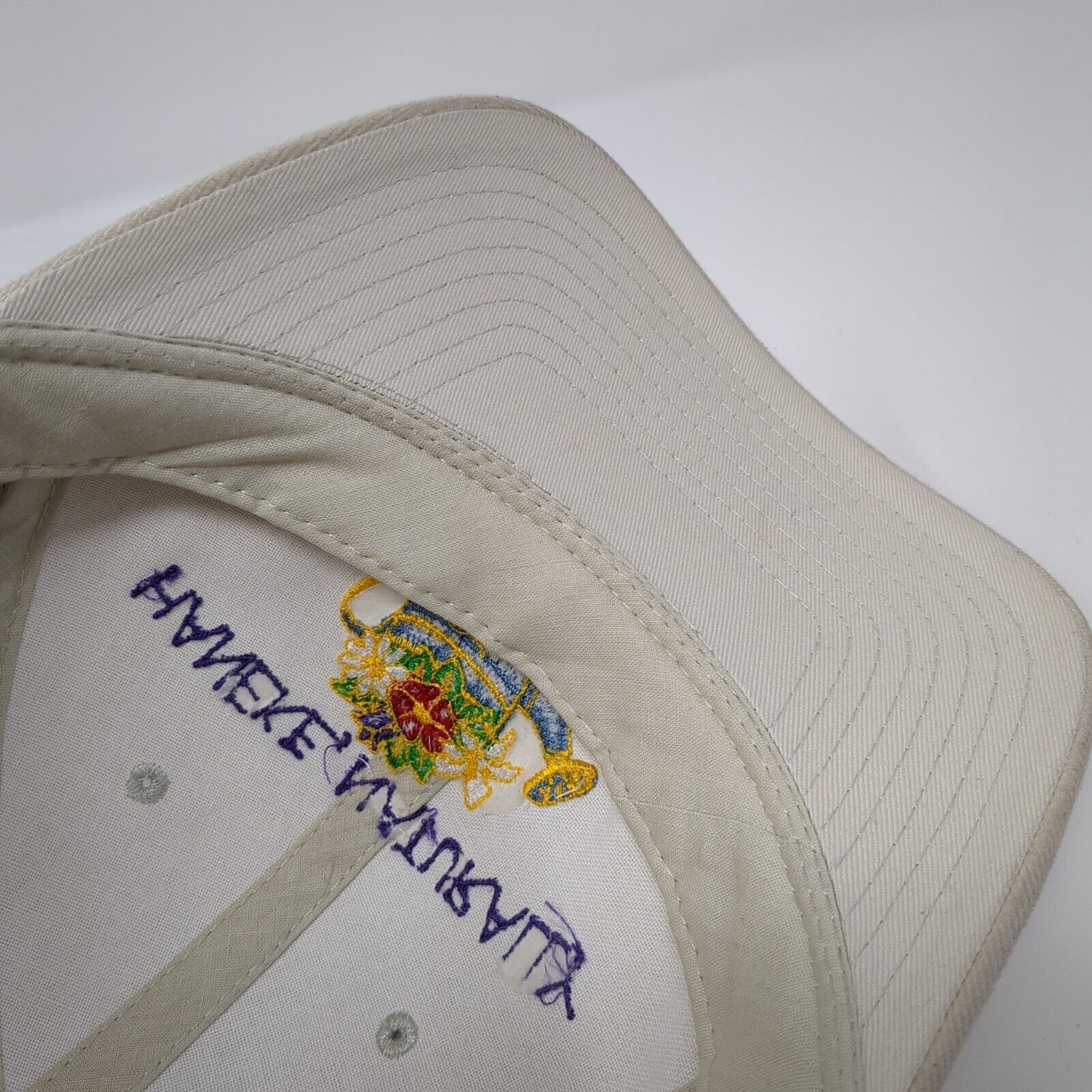 Haneke Naturally Watering Can Strapback Hat Tan One Size 6 Panel Yupoong