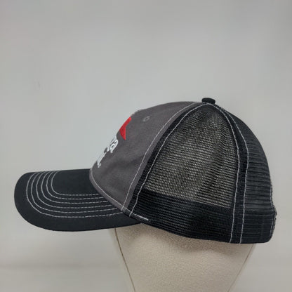Pizza Hut Strapback Trucker Hat Black OSFA Adjustable Embroidered Employee Crew