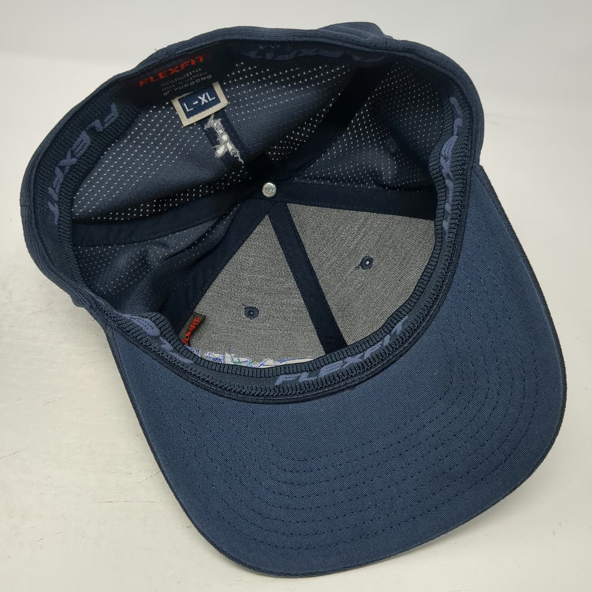 TravisMathew Baseball Cap Blue XL Flexfit ASPE Plumbing Engineers Logo Hat
