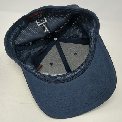 TravisMathew Baseball Cap Blue XL Flexfit ASPE Plumbing Engineers Logo Hat