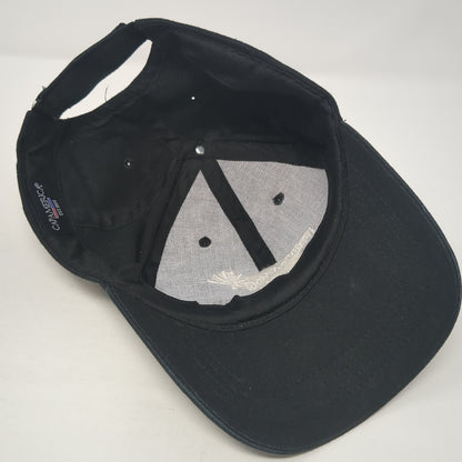 Improving It's What We Do Strapback Hat Black One Size Cap America