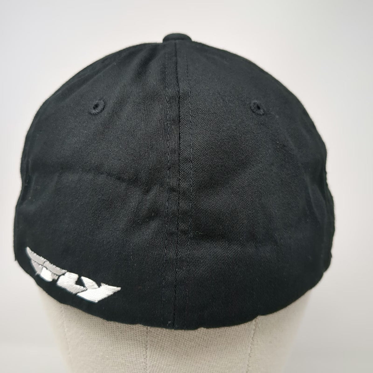 Fly Racing Baseball Cap Black XL Snowmobile Embroidered Flexfit Yupoong Hat