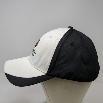 Imperial Orange Tree Golf Club Baseball Cap White OSFM Mesh Strapback Hat Tech
