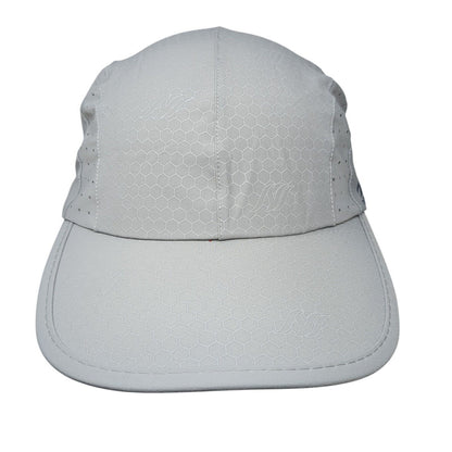 Narason Slideback Hat Gray One Size Adjustable Breathable Lightweight Polyester