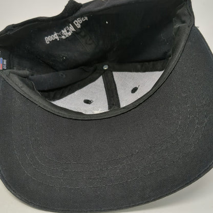 Cap America Baseball Cap Black One Size Farm Bureau Insurance Strapback Hat