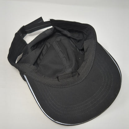 Unbranded Claspback Hat Cap Soot Black Blank One Size Adjustable
