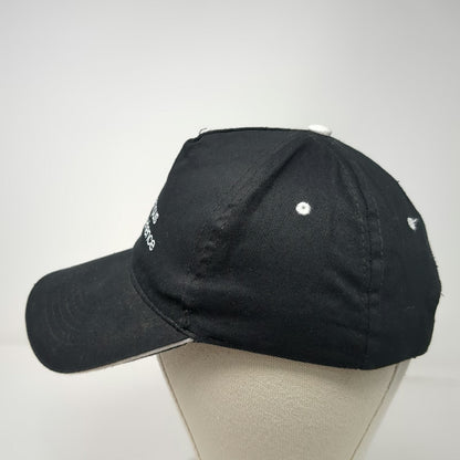 Mkt Real Madrid Soccer 5 Panel Black Hat One Size OS Campus Experience Strapback