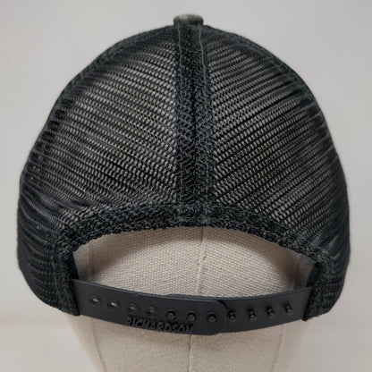 Trulieve Snapback Mesh Back Trucker Hat Camo M/L Embroidered Richardson