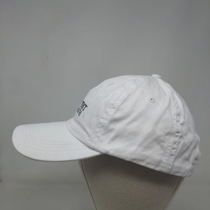 Baptist Health Slideback Hat White OSFA Embroidered Adjustable