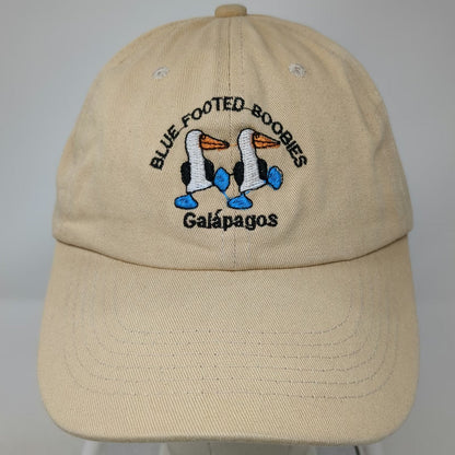 Neo Baseball Cap Beige One Size Galapagos Blue Footed Boobies Hat Adjustable