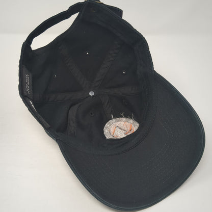 Ball Up Sporting Slideback Hat Black One Size Adjustable Embroidered