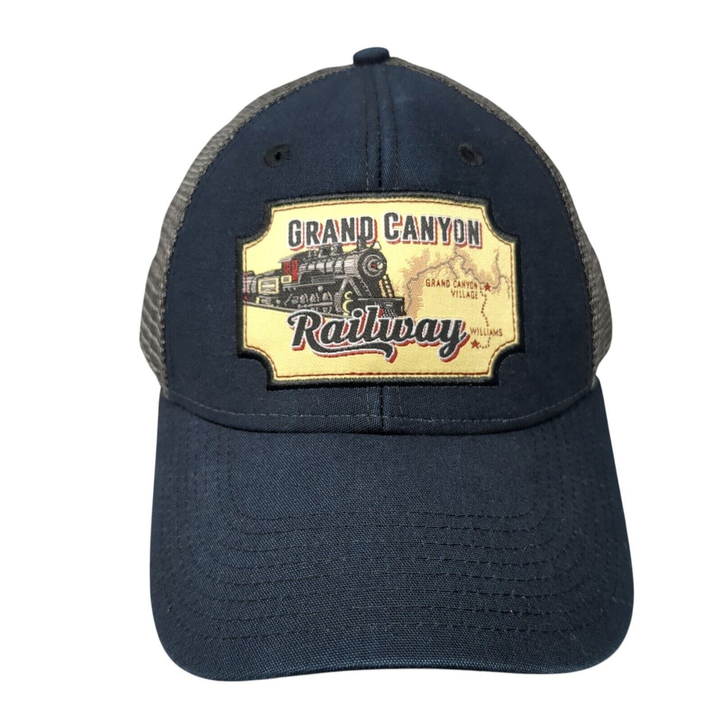 Grand Canyon Railway Since 1901 Snapback Trucker Hat Multi OS Mesh Back Ouray