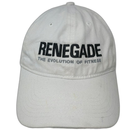 Port & Company Renegade Evolution of Fitness White Baseball Cap One Size Cotton