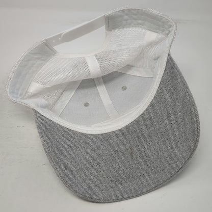 Blue Sky Adventurest Mountain Logo Gray Trucker Hat One Size Mesh Snapback