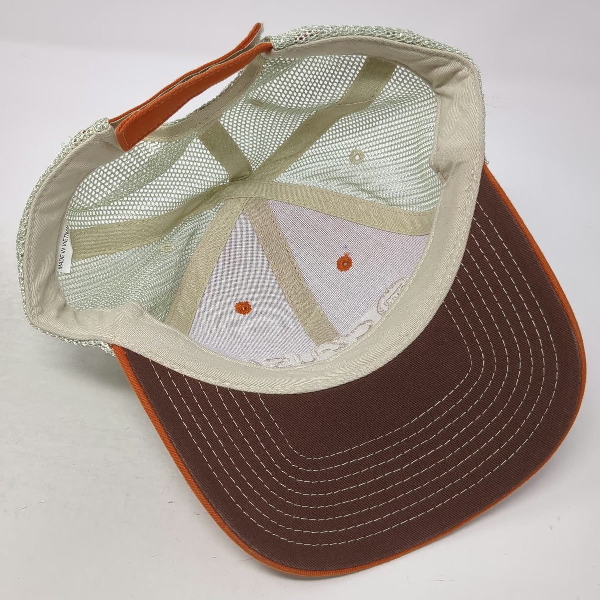 CZ-USA Baseball Cap Orange One Size Strapback Mesh Back Protect Hunt Compete Hat