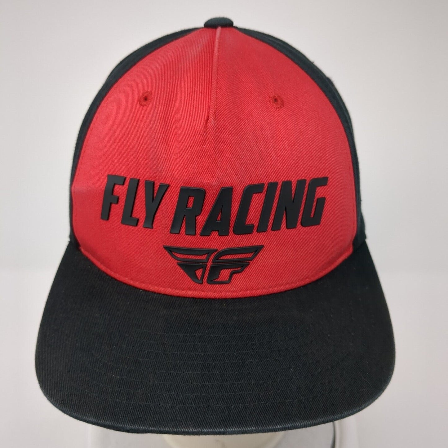 Fly Racing Snapback Hat Multicolor One Size Adjustable Colorblock 6 Panel