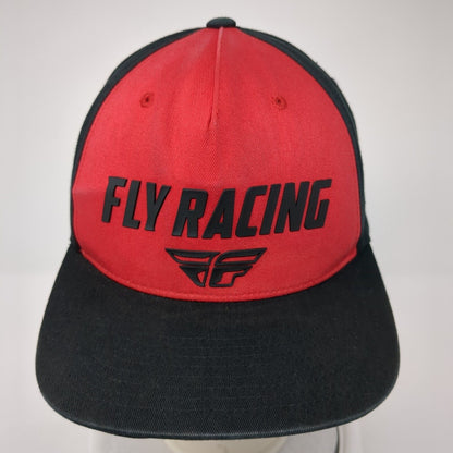 Fly Racing Snapback Hat Multicolor One Size Adjustable Colorblock 6 Panel