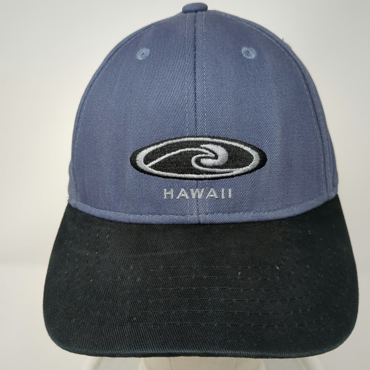 Hawaiian Headwear Baseball Cap Blue One Size Slideback ABC Surfwear Hawaii Hat
