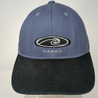 Hawaiian Headwear Baseball Cap Blue One Size Slideback ABC Surfwear Hawaii Hat