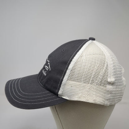 Richardson Trucker Hat Gray OSFM River 1 Stanley Idaho Mountain Oars Snapback