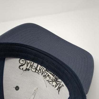 The San Franciscan Roaster Co. Snapback Trucker Hat Blue OS Mesh Back Richardson